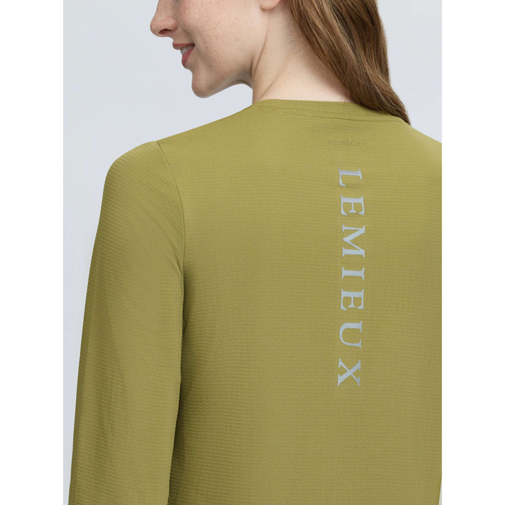 LeMieux Baselayer Sports Tee Longues Manches Gooseberry
