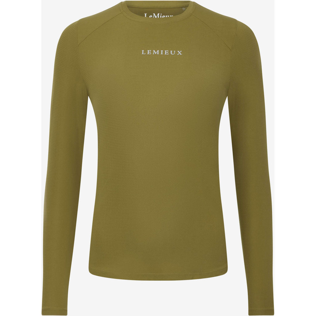 LeMieux Baselayer Sports Tee Longues Manches Gooseberry