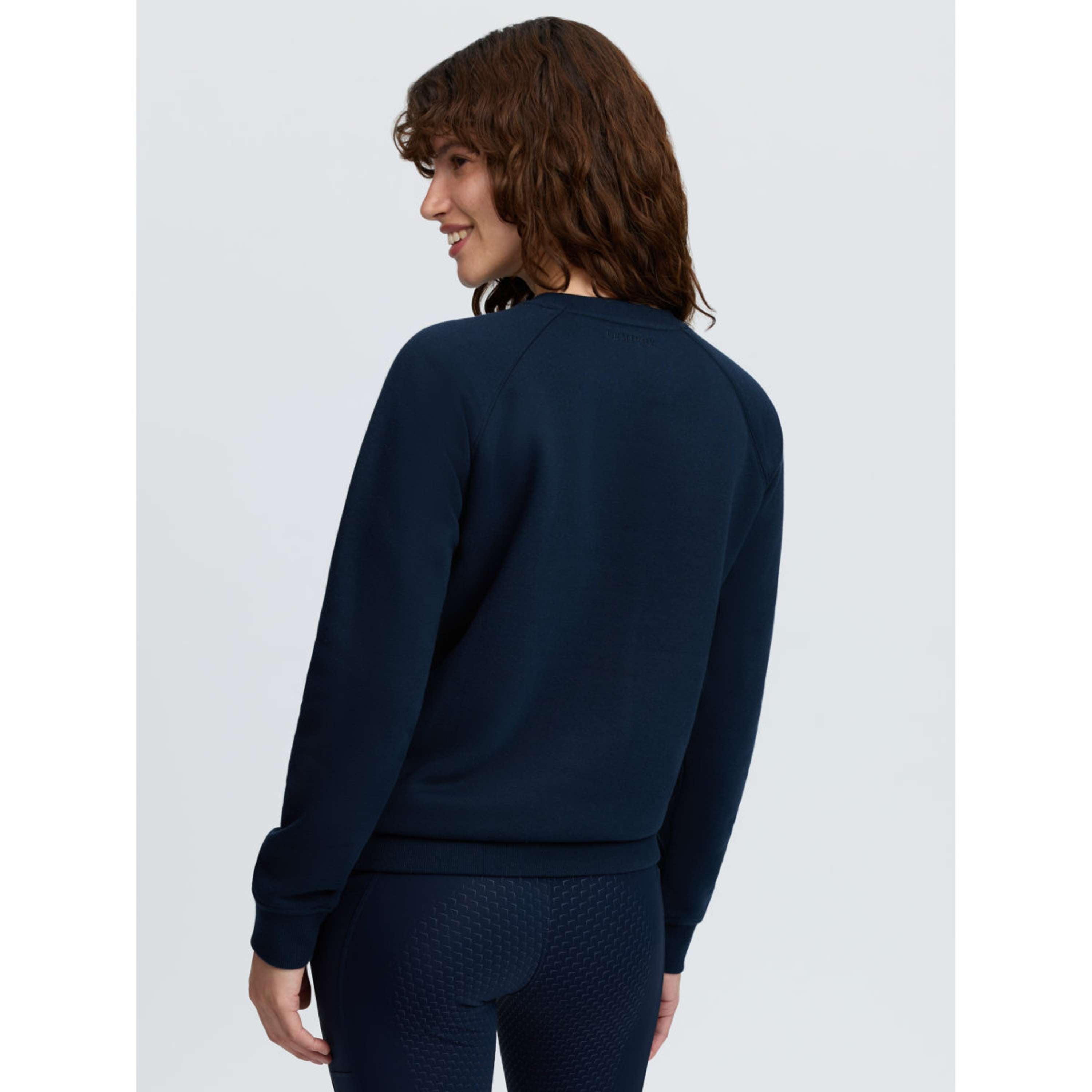 LeMieux Pull Vida Varsity Crew Neck Marine