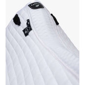LeMieux Tapis de Selle Self-Cool Square Arctic Dressage Blanc