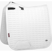 LeMieux Tapis de Selle Self-Cool Square Arctic Dressage Blanc