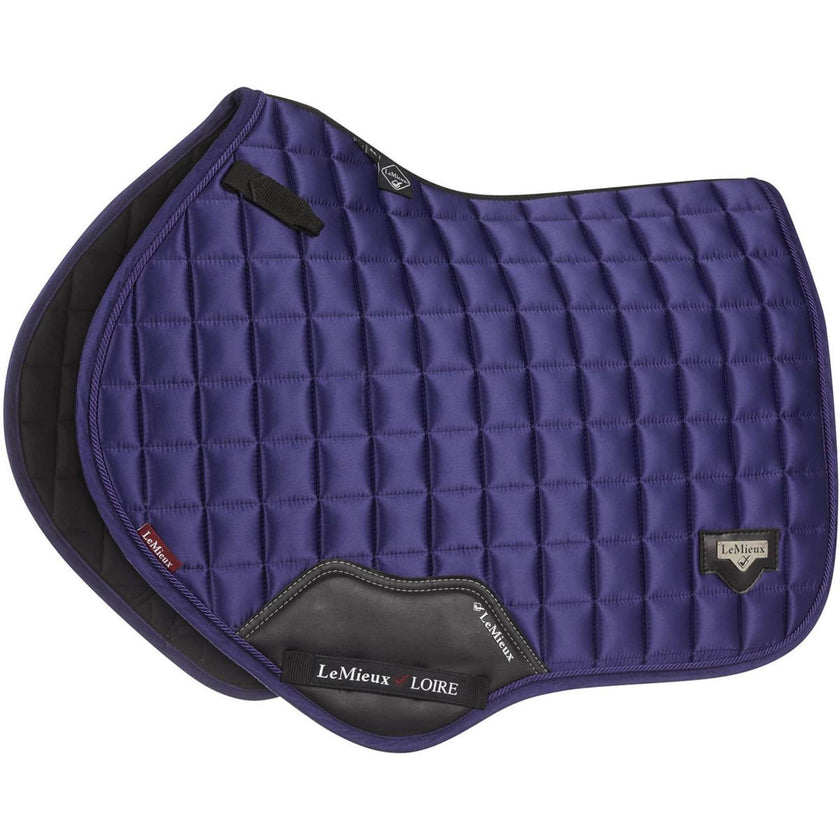 LeMieux Tapis de Selle Loire Classic Satin Square CC Ink Blue LeMieux Tapis de Selle Loire Classic Satin Square CC Ink Blue