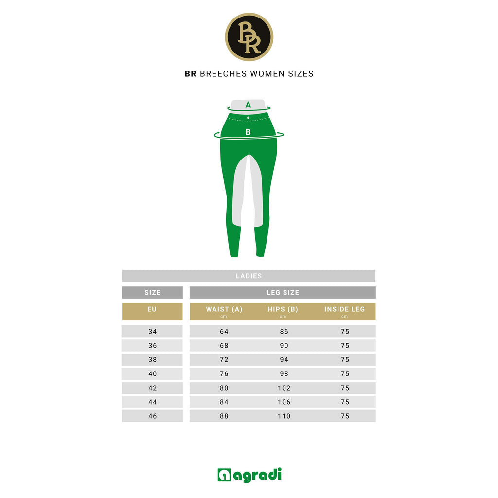 BR Legging d'Équitation CLX Full Grip Chiseled Stone