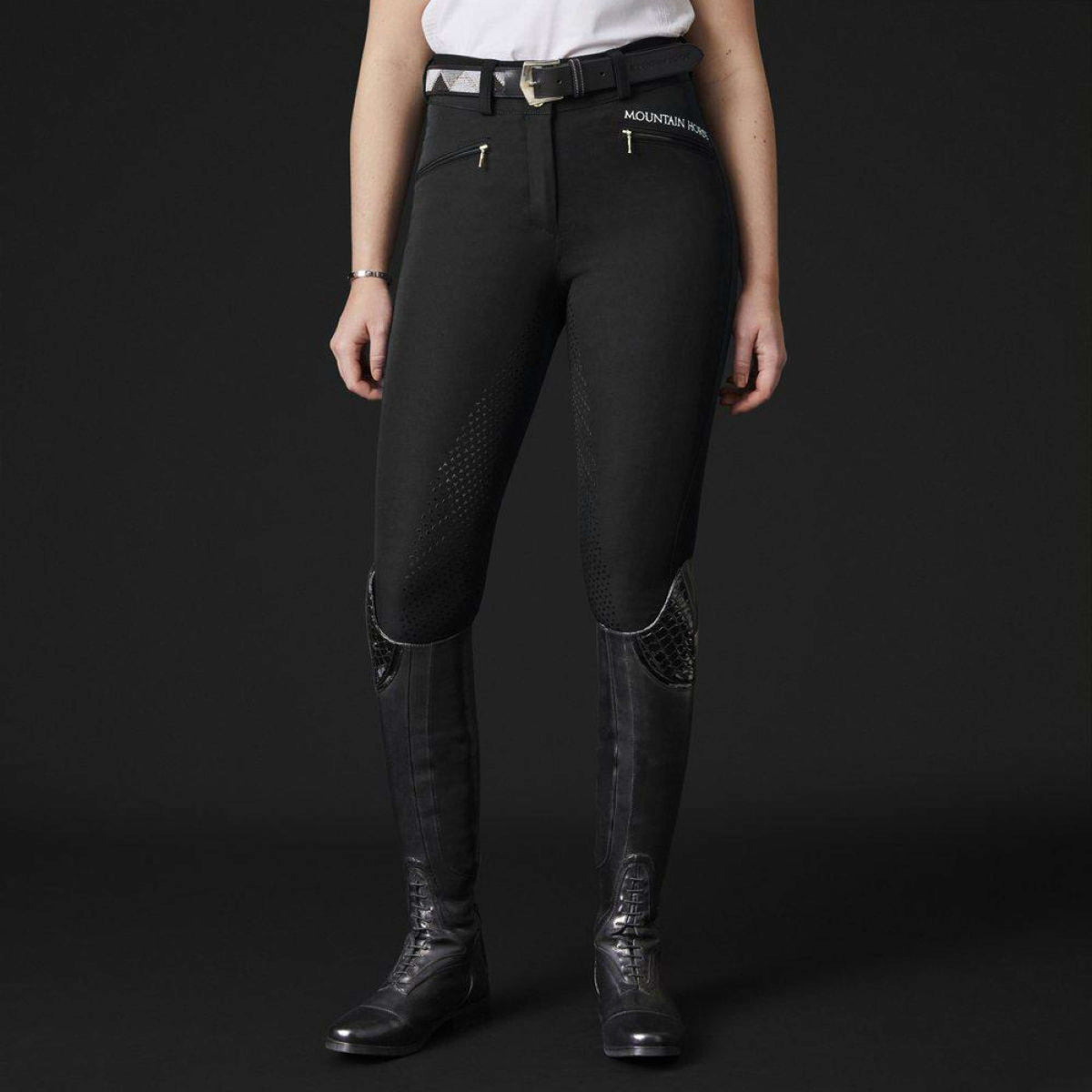 Mountain Horse Pantalon d'Équitation Diana Noir