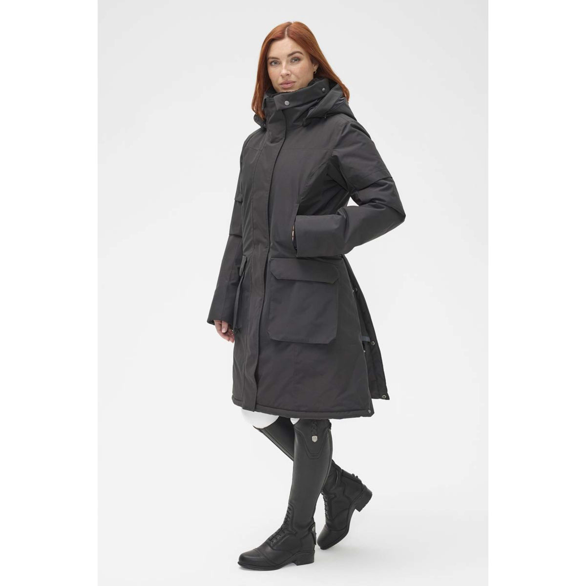 Mountain Horse Veste Longue Saga Onyx Black