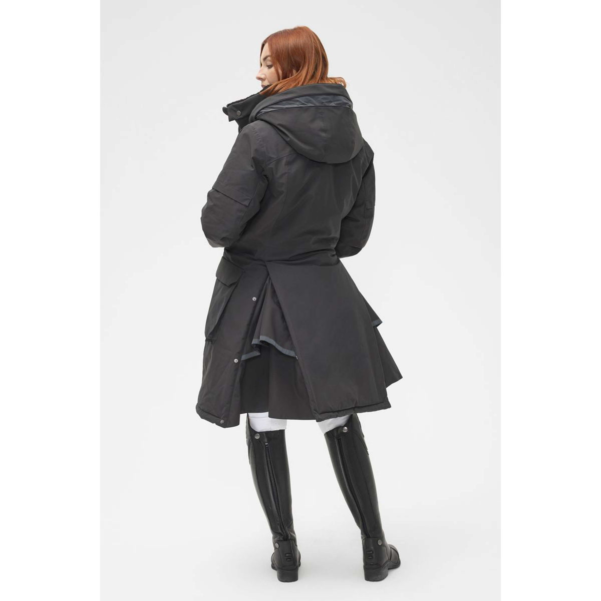 Mountain Horse Veste Longue Saga Onyx Black