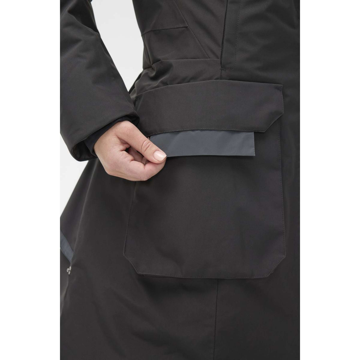Mountain Horse Veste Longue Saga Onyx Black