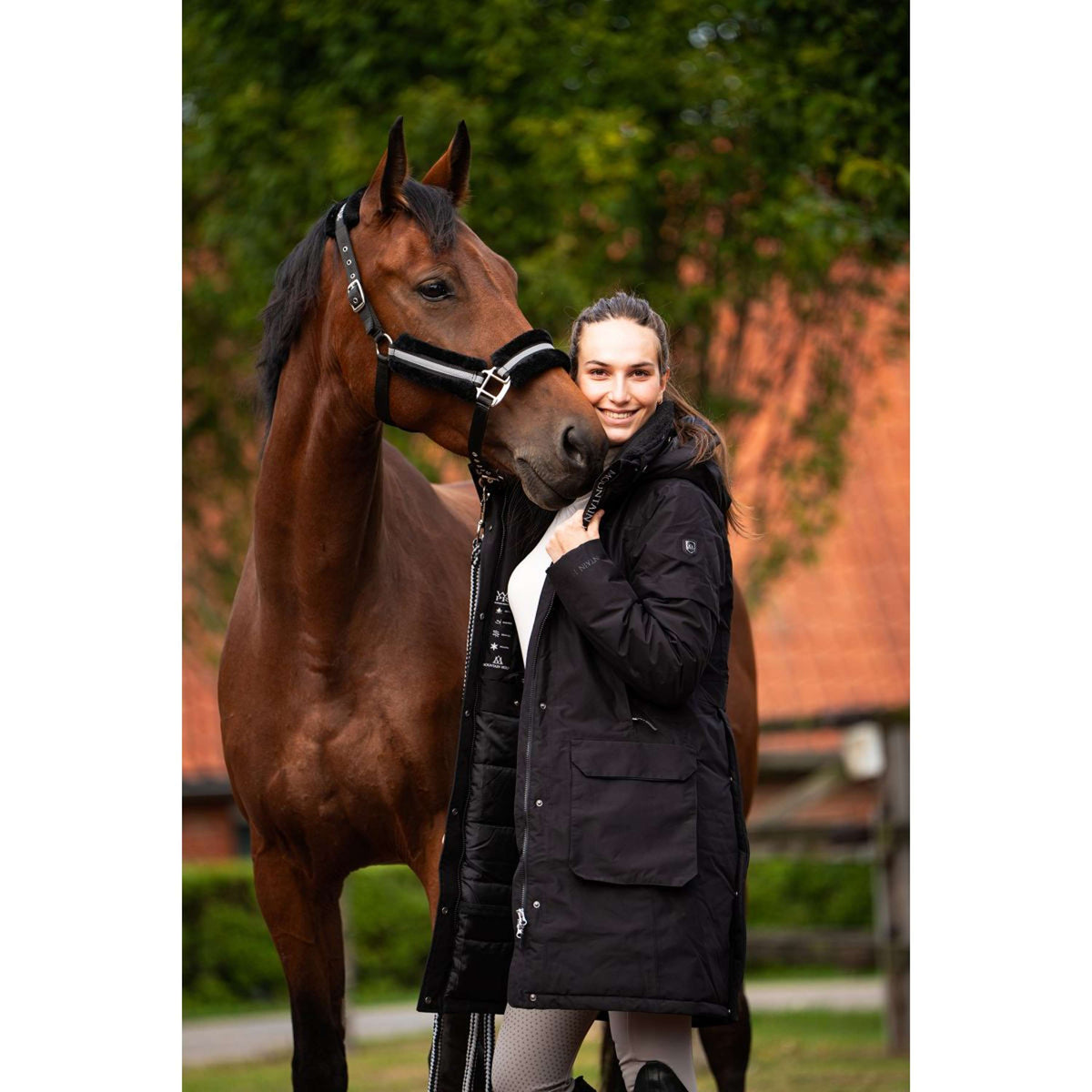 Mountain Horse Veste Longue Saga Onyx Black