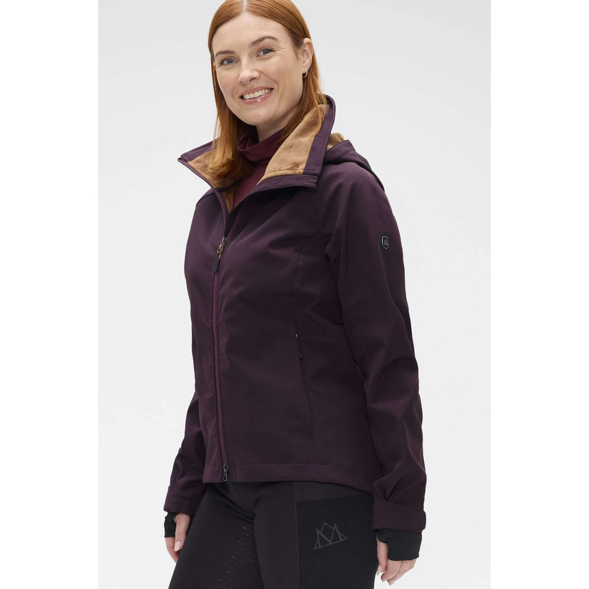 Mountain Horse Blouson Stella Softshell Dark Bordeaux