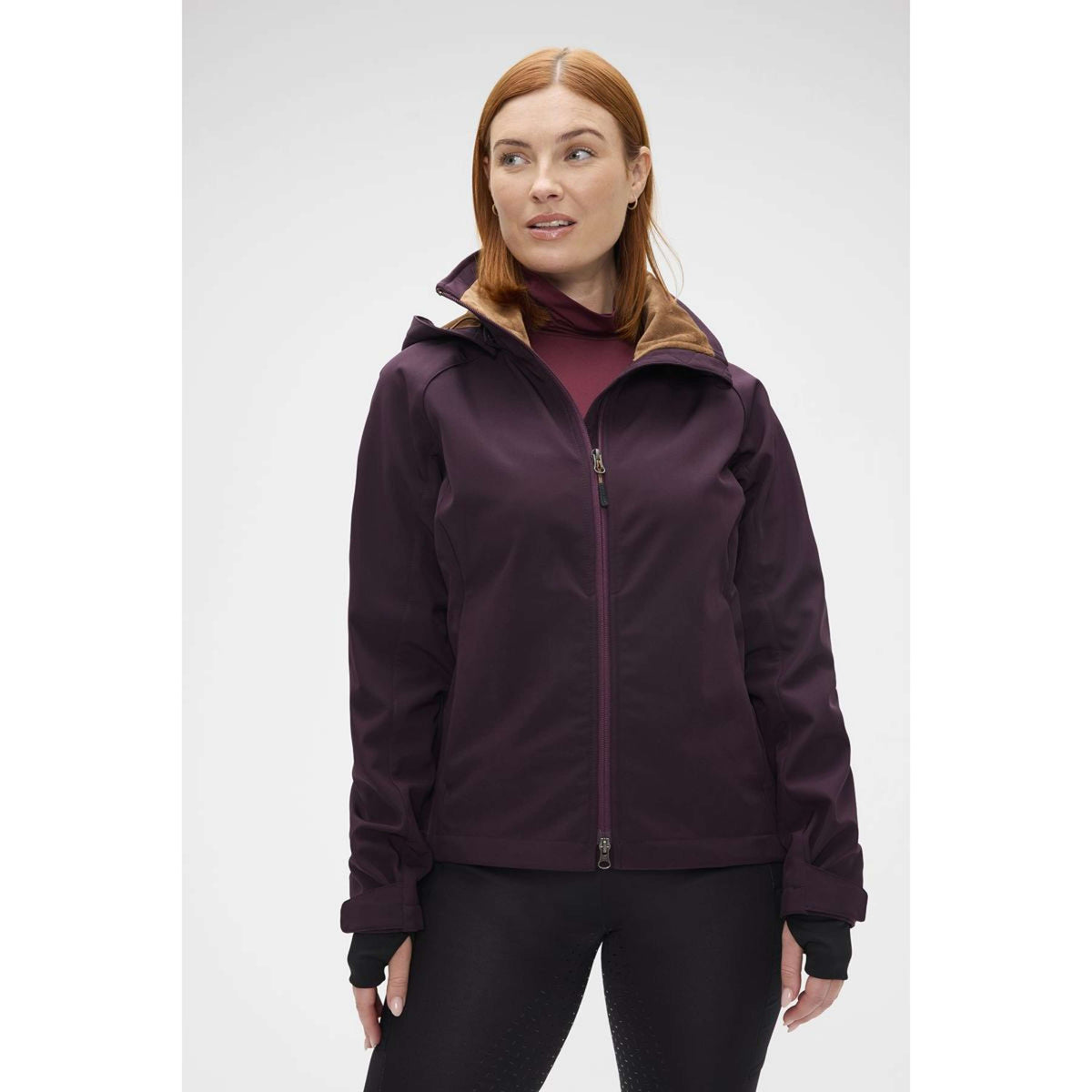Mountain Horse Blouson Stella Softshell Dark Bordeaux