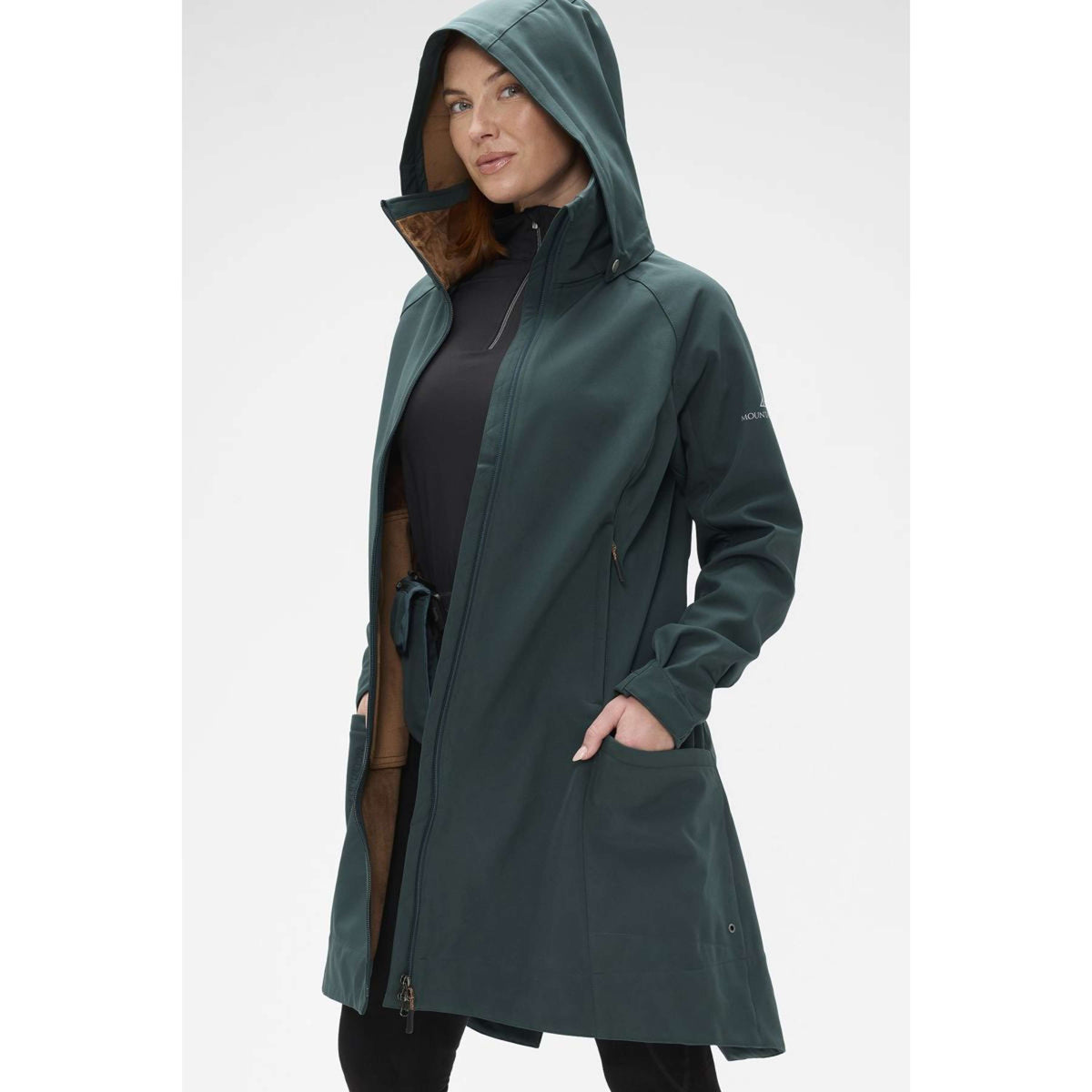 Mountain Horse Parka Stella Softshell Pine Green