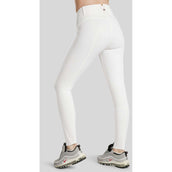 Montar Pantalon d'Équitation Molly Rosegold Highwaist Full Grip Blanc