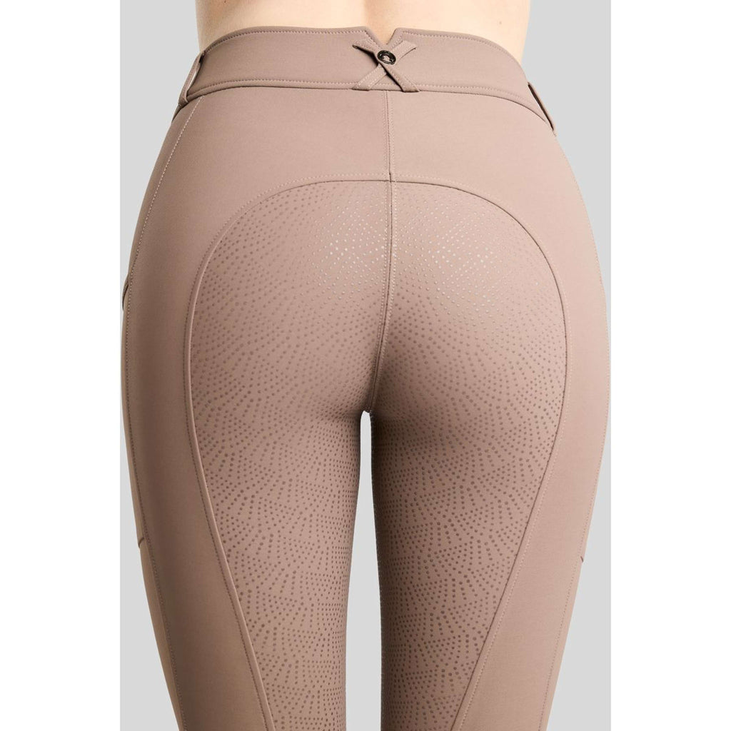 Montar Pantalon d'Équitation MoMegan Full Grip Nougat Brown