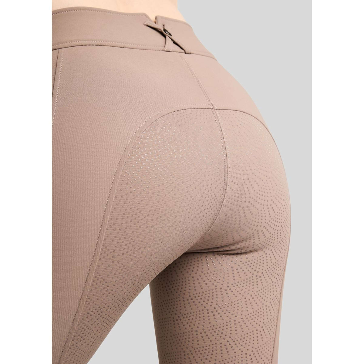 Montar Pantalon d'Équitation MoMegan Full Grip Nougat Brown