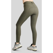 Montar Pantalon d'Équitation MoMegan Full Grip Forest Green