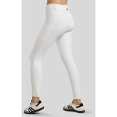 Montar Pantalon d'Équitation Megan Full Grip Blanc