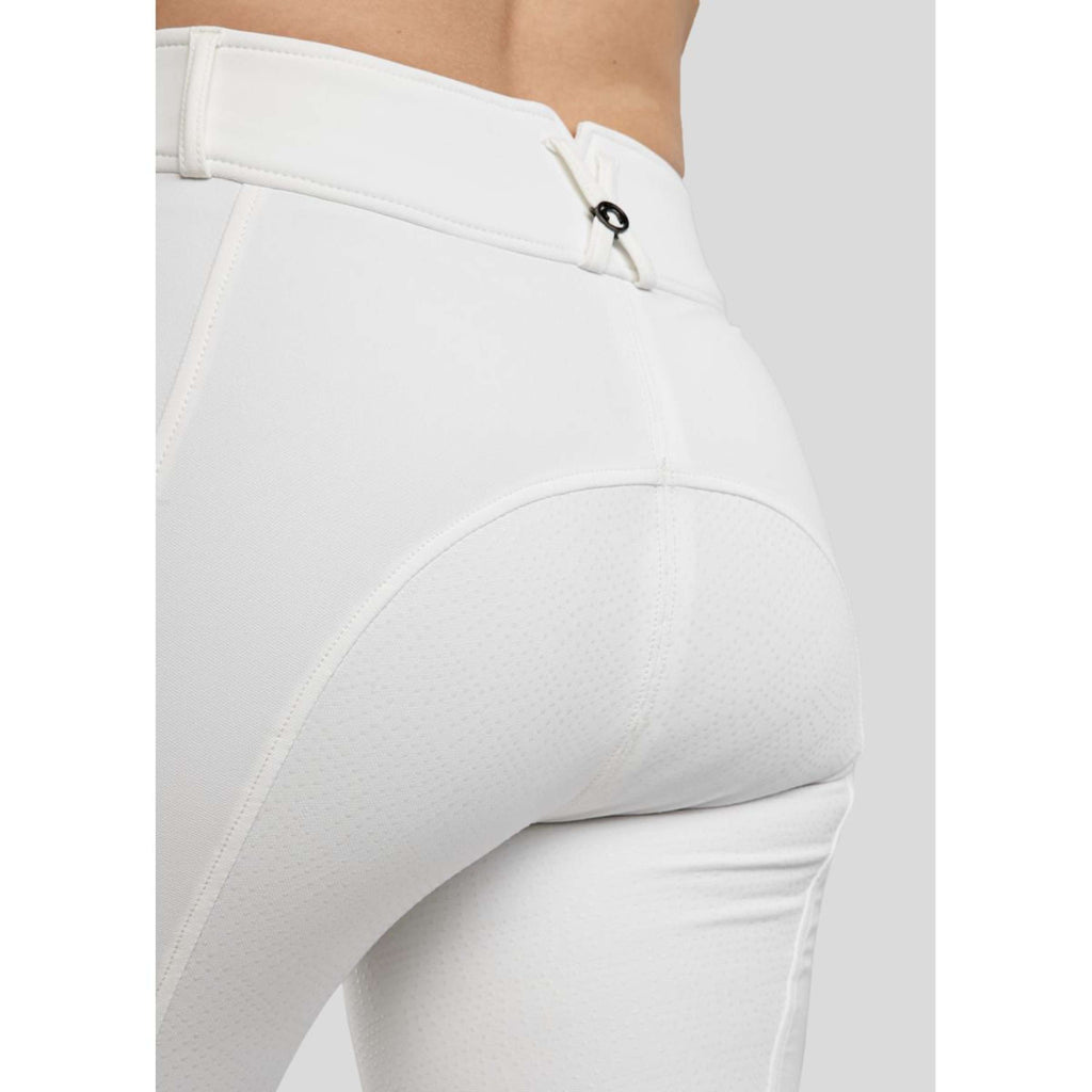 Montar Pantalon d'Équitation Megan Full Grip Blanc