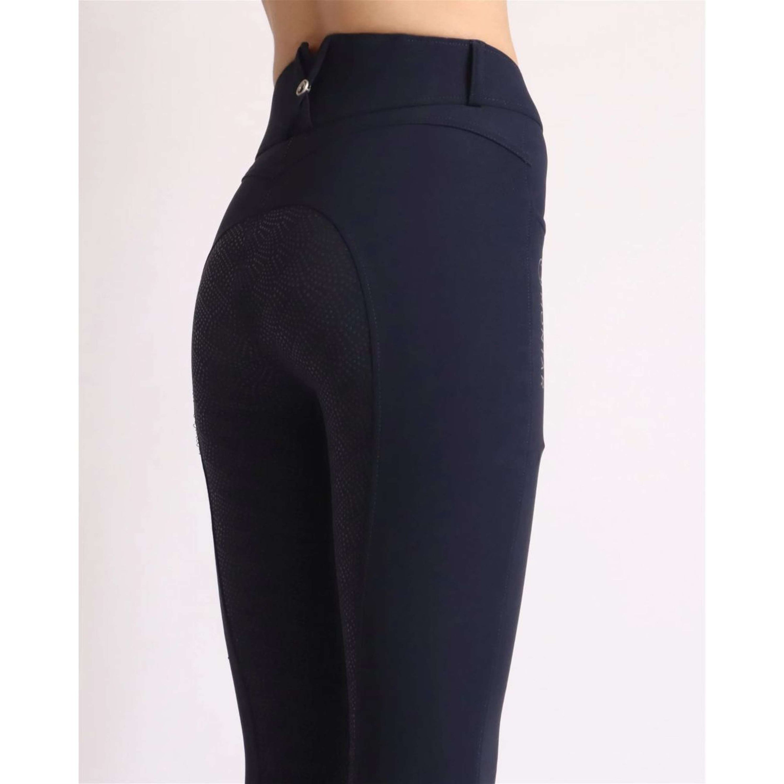 Montar Pantalon d'Équitation Ess Megan High Waist Full Grip Marin foncé Montar Pantalon d'Équitation Ess Megan High Waist Full Grip Marin foncé