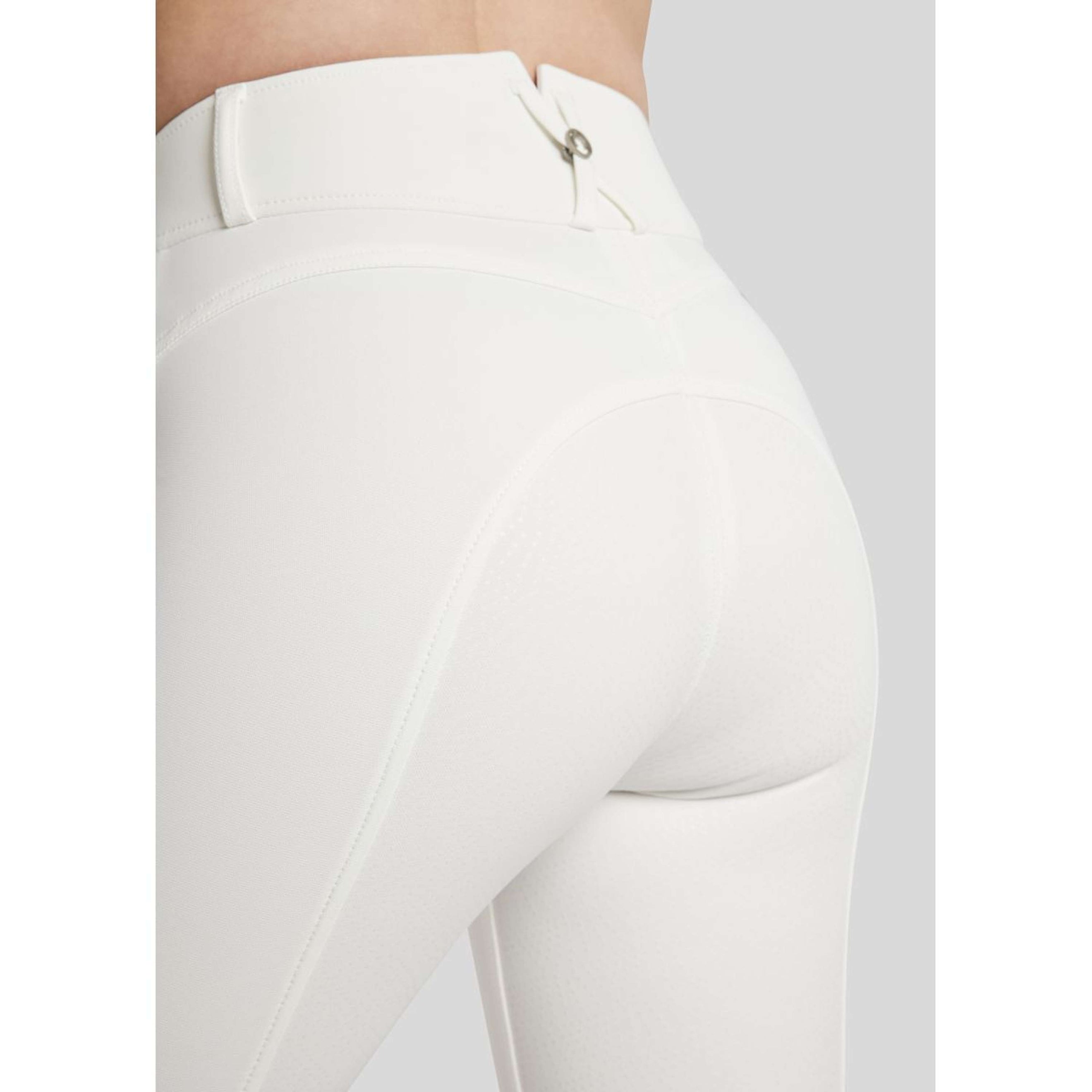 Montar Pantalon d'Équitation Megan Yati Highwaist Full Grip Blanc Montar Pantalon d'Équitation Megan Yati Highwaist Full Grip Blanc