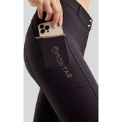 Montar Pantalon d'Équitation MoLila Champagne Crystals Full Grip Marin