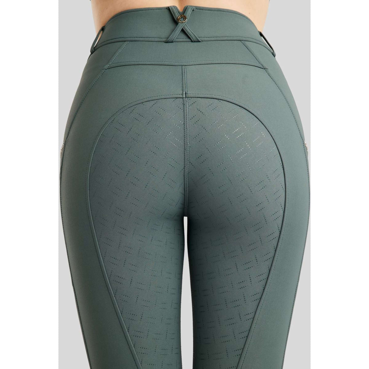 Montar Pantalon d'Équitation MoLila Champagne Crystals Full Grip Jade