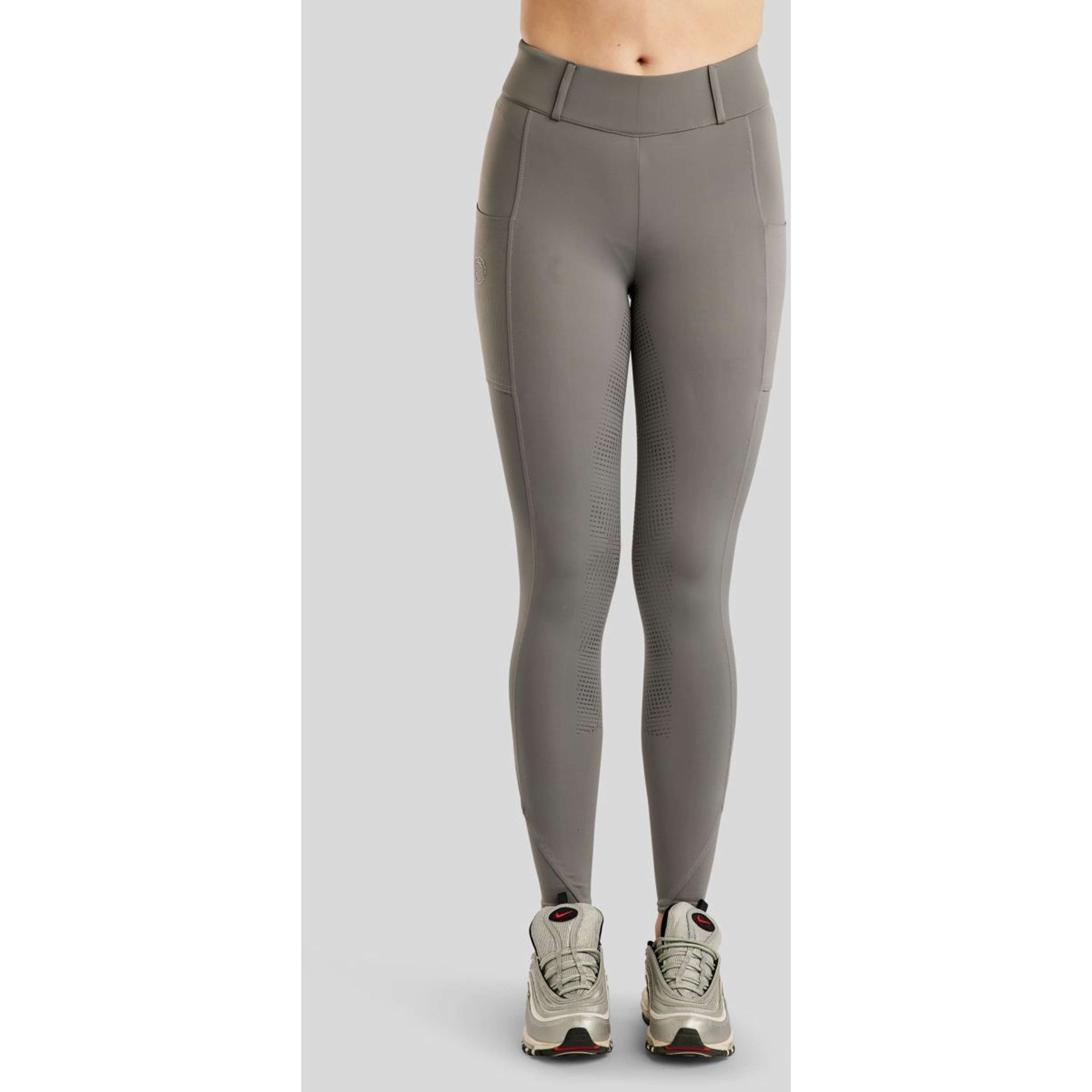 Montar Legging d'Équitation MoZike Refined Full Grip Gris Montar Legging d'Équitation MoZike Refined Full Grip Gris