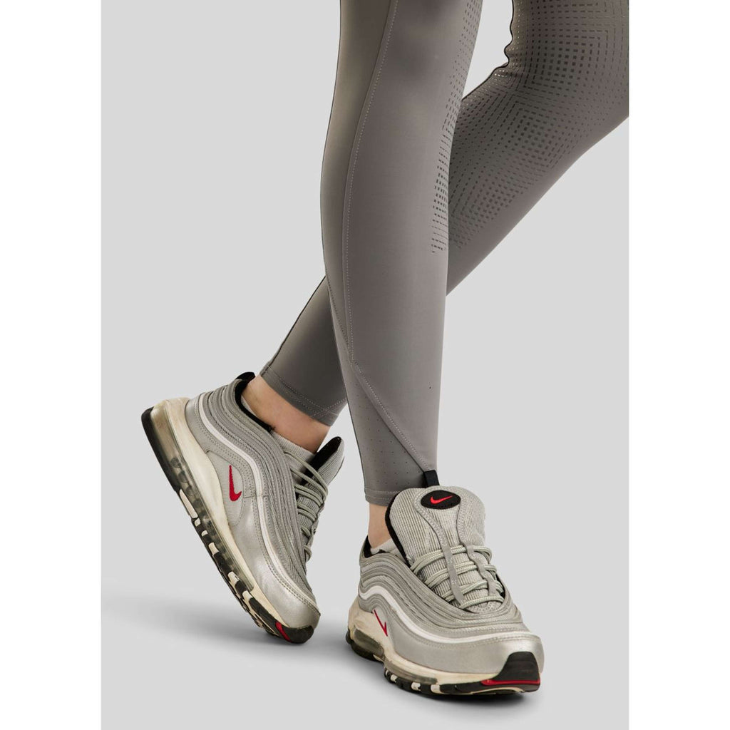 Montar Legging d'Équitation MoZike Refined Full Grip Gris