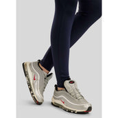 Montar Legging d'Équitation MoPearl Pintuck Full Grip Marin