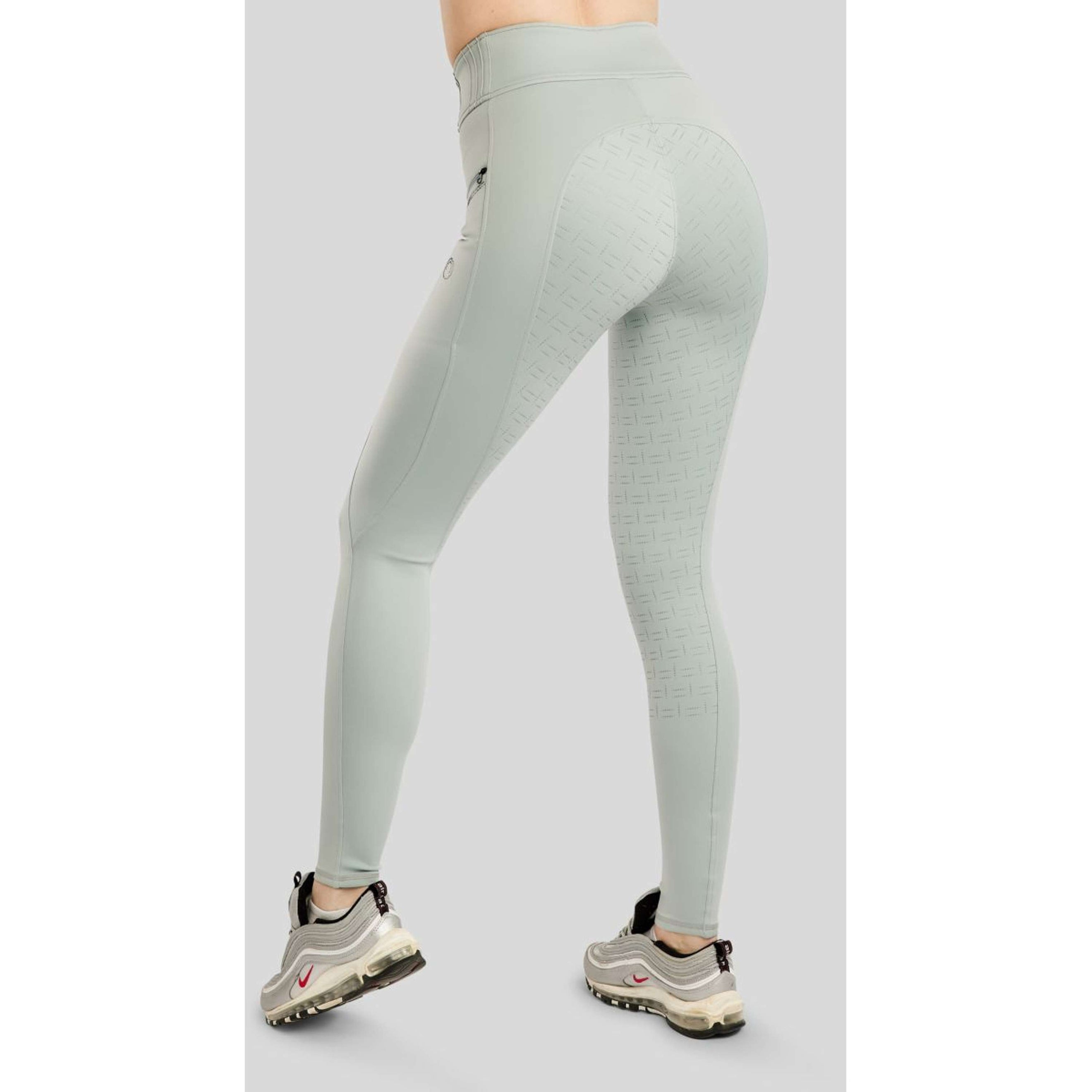 Montar Legging d'Équitation MoPearl Pintuck Full Grip Turin