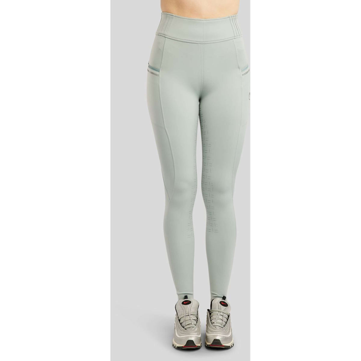 Montar Legging d'Équitation MoPearl Pintuck Full Grip Turin