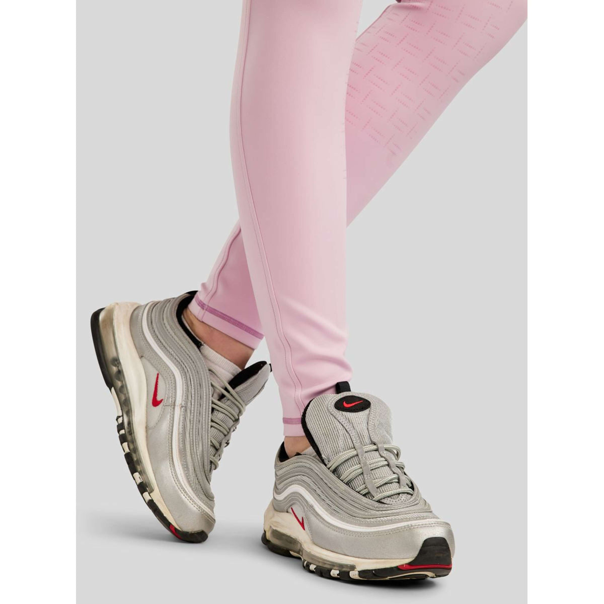 Montar Legging d'Équitation MoLila Champagne Crystals Full Grip Candy Pink