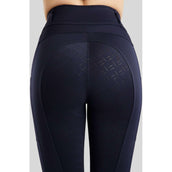 Montar Legging d'Équitation MoLila Champagne Crystals Full Grip Marin