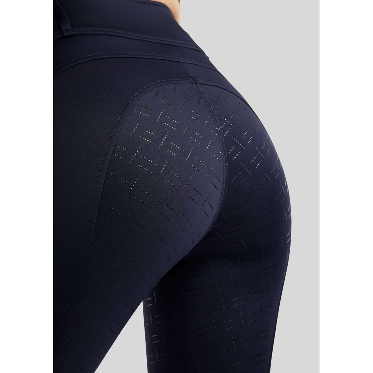 Montar Legging d'Équitation MoLila Champagne Crystals Full Grip Marin