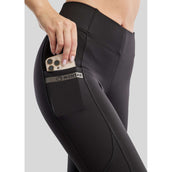 Montar Legging d'Équitation MoTilley Full Grip Noir