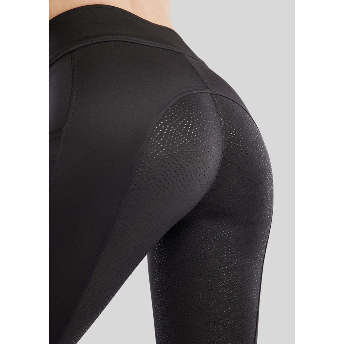 Montar Legging d'Équitation MoTilley Full Grip Noir