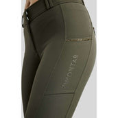 Montar Pantalon d'Équitation MoVeronica Golden Quartz Full Grip Forest Green