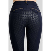 Montar Pantalon d'Équitation MoVeronica Golden Quartz Full Grip Marine
