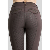 Montar Pantalon d'Équitation MoVeronica Golden Quartz Full Grip Black Peony