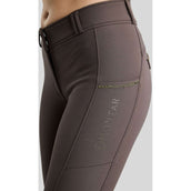 Montar Pantalon d'Équitation MoVeronica Golden Quartz Full Grip Black Peony