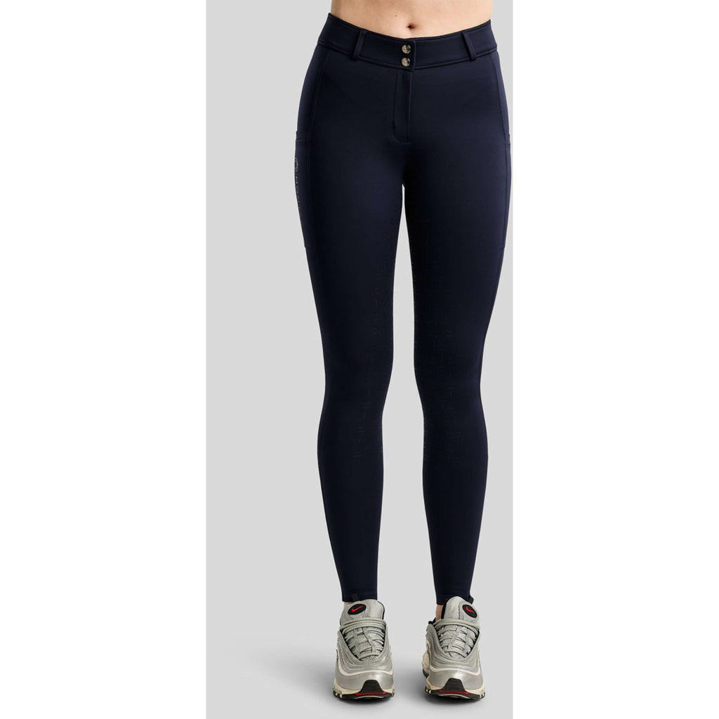 Montar Pantalon d'Équitation MoFair Full Grip Marine