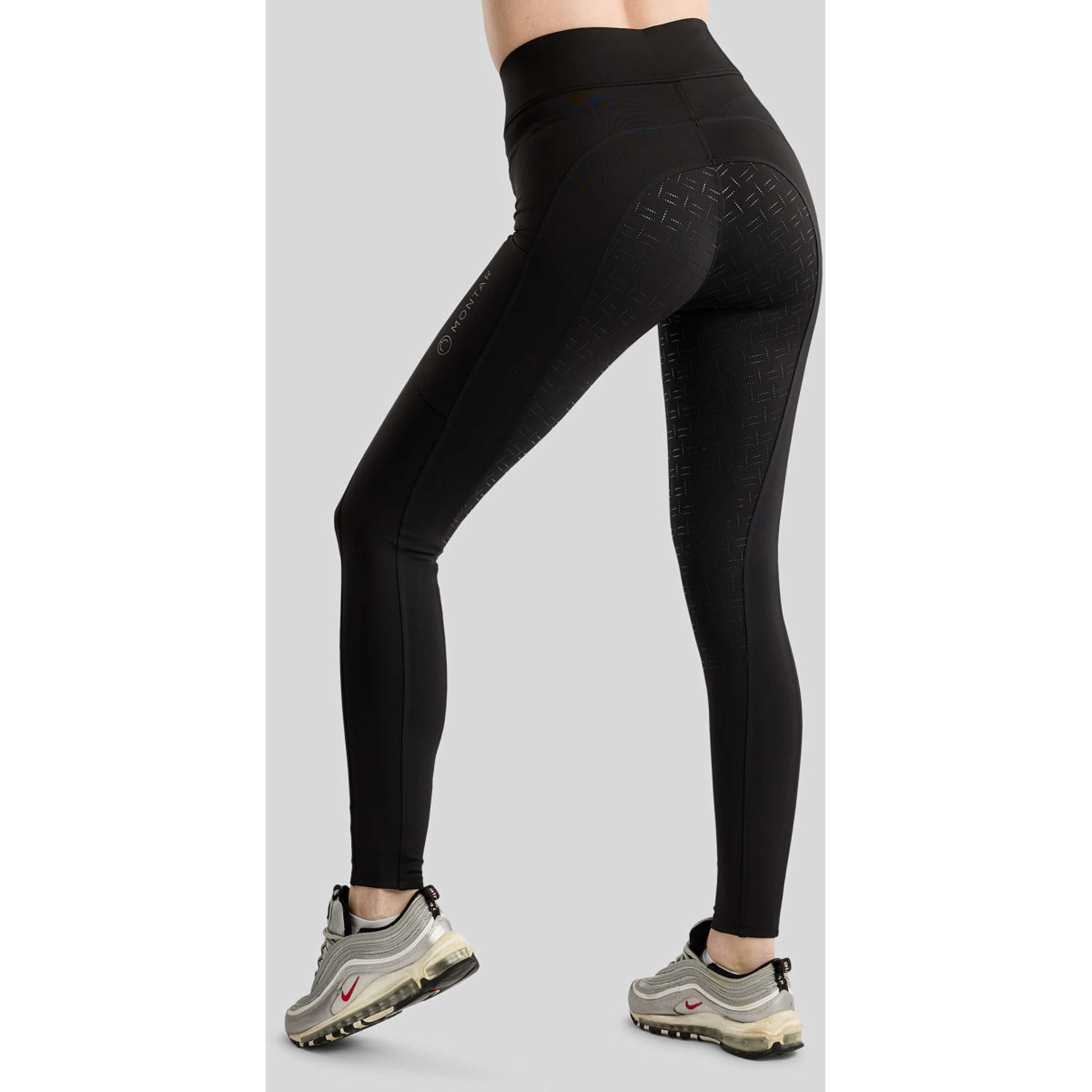 Montar Legging d'Équitation MoFair Full Grip Noir