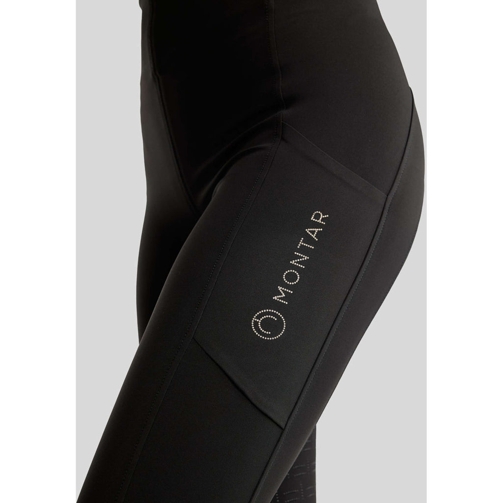 Montar Legging d'Équitation MoFair Full Grip Noir