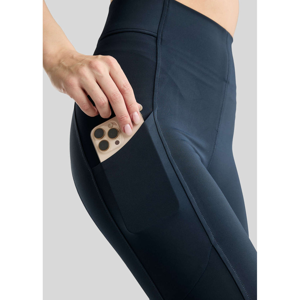 Montar Legging d'Équitation MoFair Full Grip Marine
