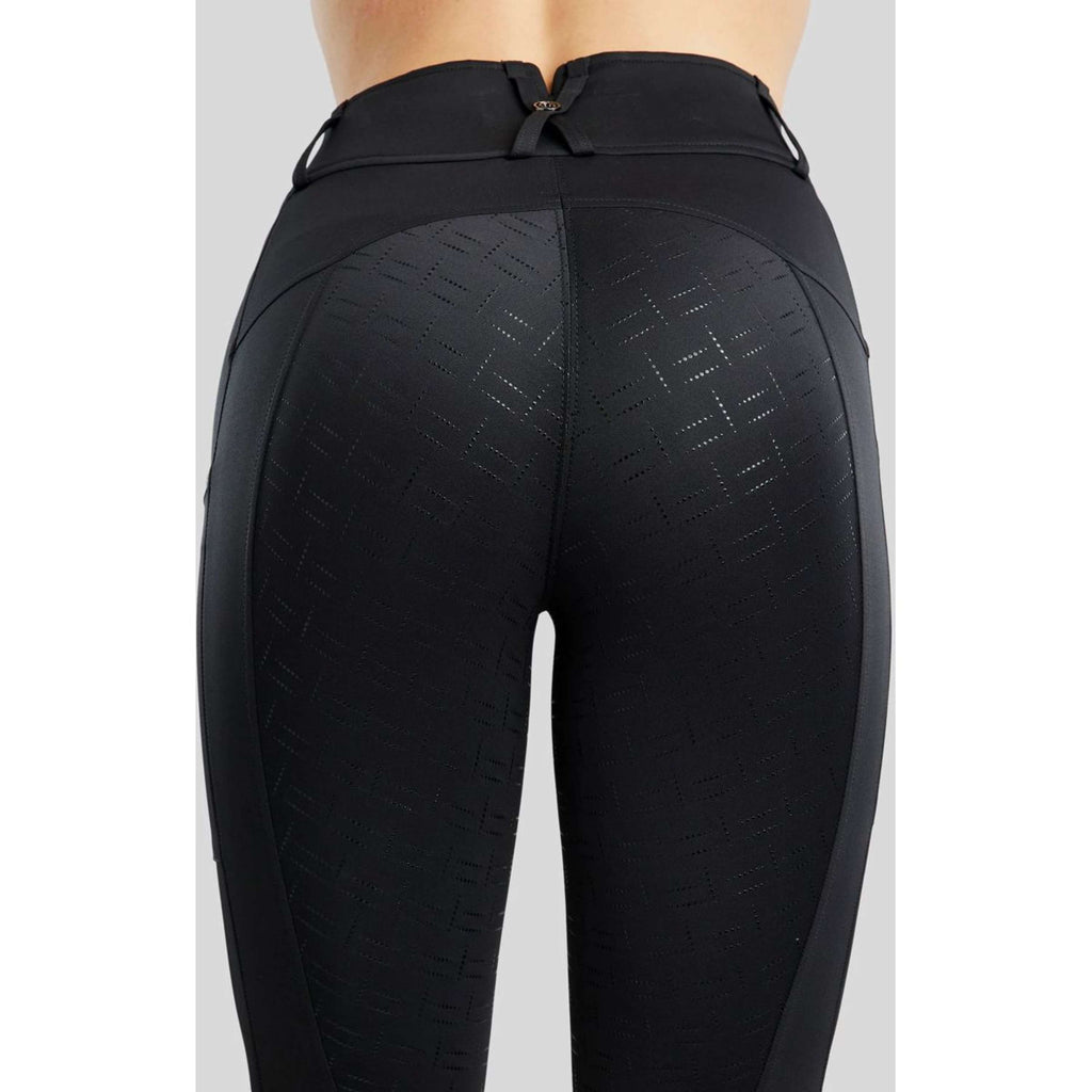 Montar Legging d'Équitation MoGloria Full Grip Noir