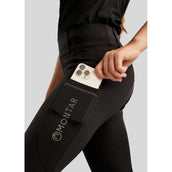 Montar Legging d'Équitation MOEverlisa Kids Full Grip Noir