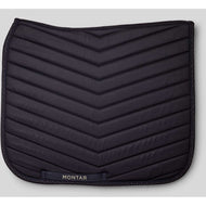 Montar Tapis de Selle Fair Gun Metal Crystals Dressage Marin