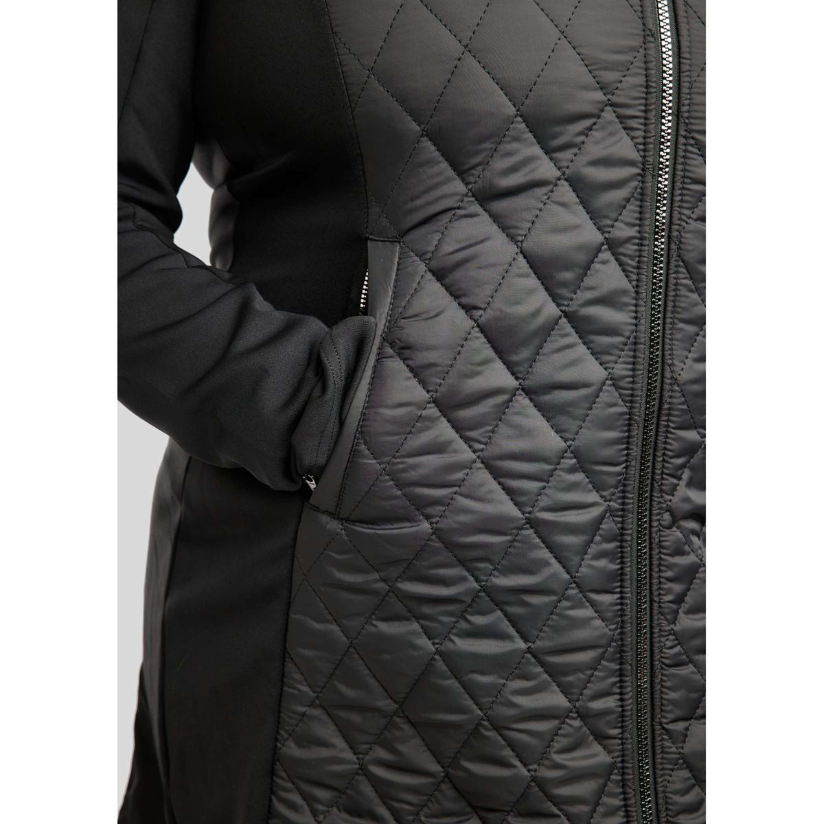 Montar Blouson MoQuinn Quilted Long Noir