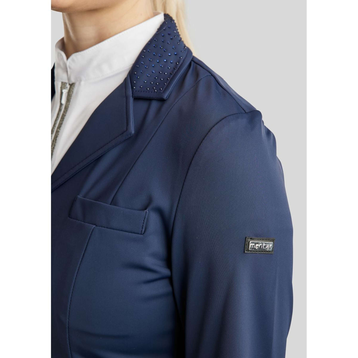 Montar Petite Veste de Concours Dressage Court Marin