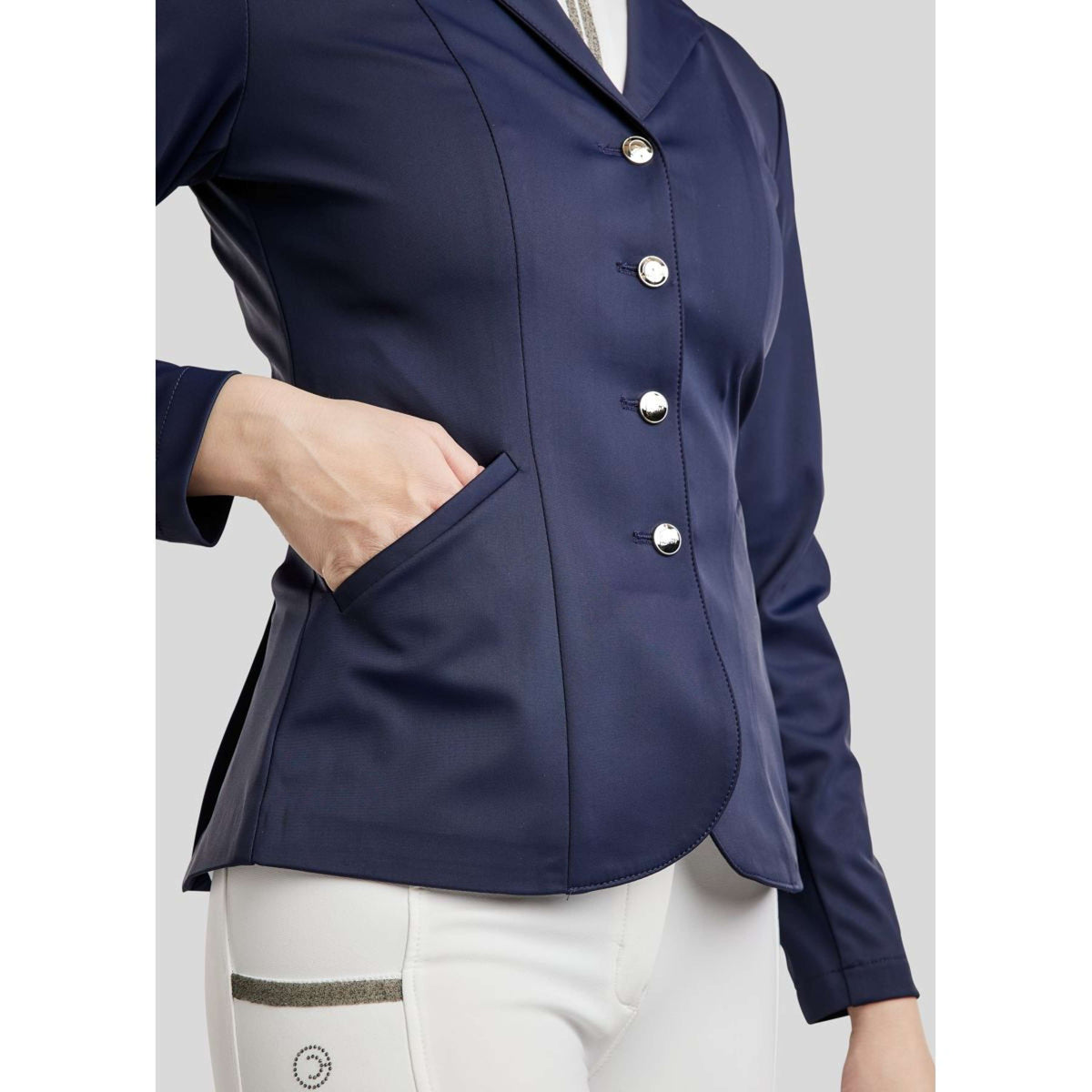 Montar Petite Veste de Concours Bonnie Crystal Marin