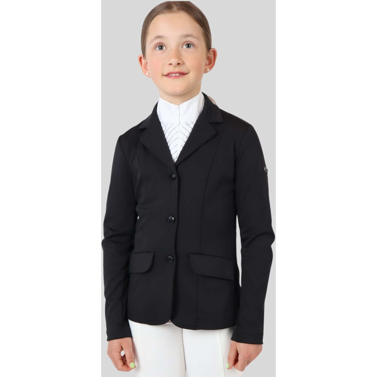 Montar Petite Veste de Concours Crystals Junior Noir